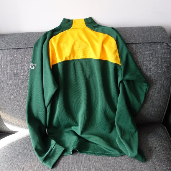 Reebok Team Apparel Green Bay Packers Long Sleeve Shirt Size S - Picture 5 of 5